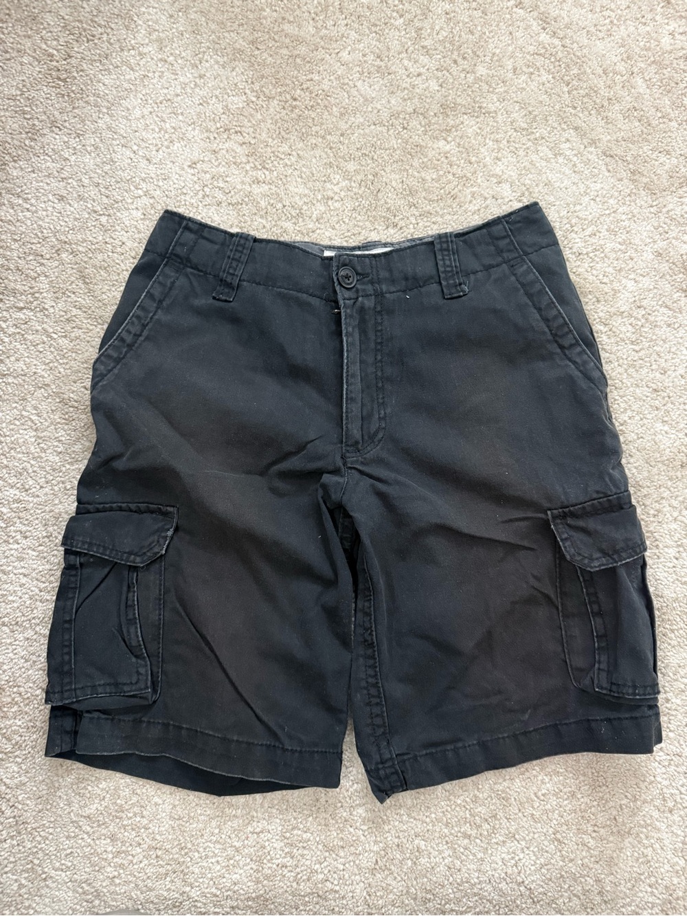Aeropostale Black Men's Cargo Shorts